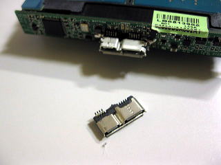 USB3.0コネクタの交換修理
